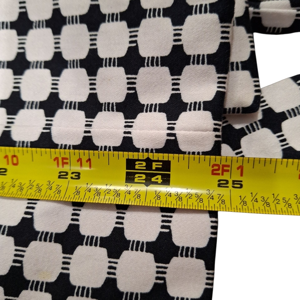 "Covington" Black and White Blazer Structured Retro-Inspired Design. Sz.L - Picture 11 of 14